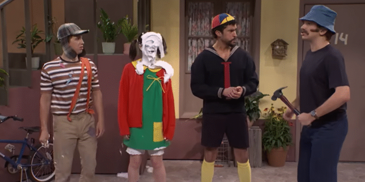 ‘Chaves’ Invade Humorístico Americano: Bad Bunny Vive Quico em Paródia Hilária