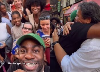 Lázaro Ramos Causa Alvoroço em Lisboa com Lançamento de Livros Infantis