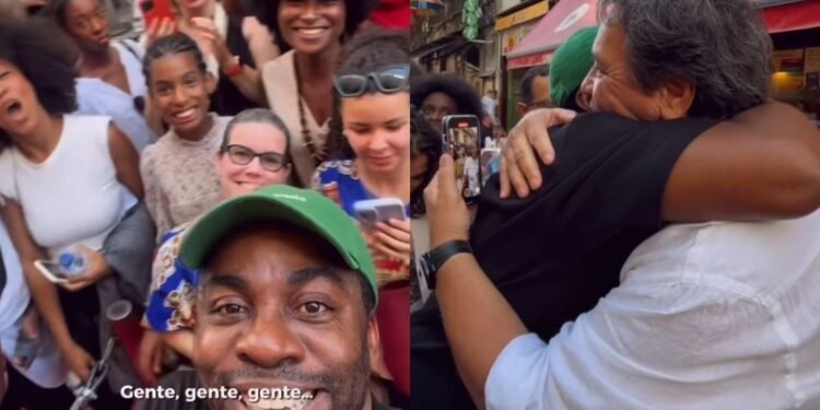 Lázaro Ramos Causa Alvoroço em Lisboa com Lançamento de Livros Infantis