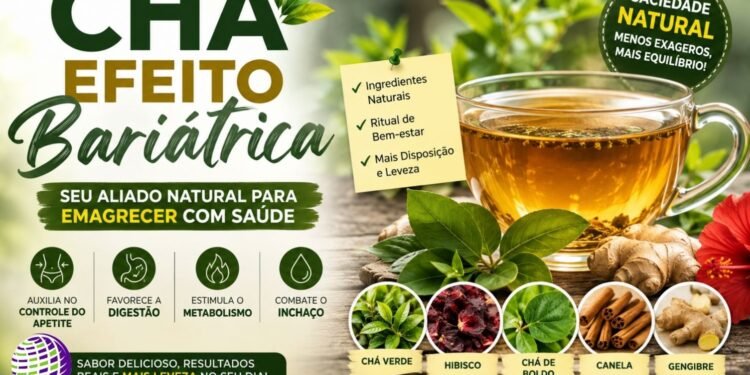 Chá Efeito Bariátrica: a bebida natural que conquistou quem busca emagrecer com equilíbrio